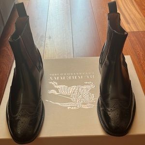 Burberry Gwendoline Brogue Chelsea Boots